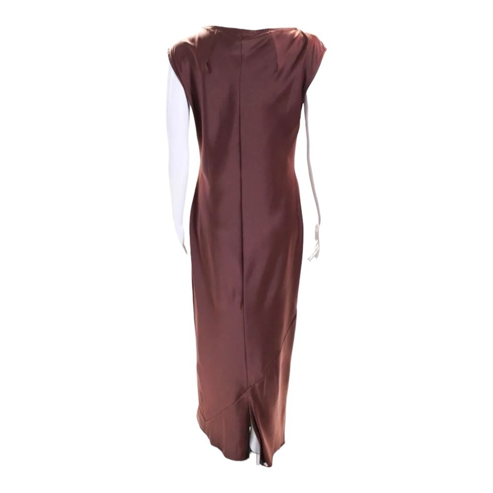 RUMER x FREE PEOPLE Kimberly Sleeveless Sheath Maxi Dress Mocha Brown Small NWT - Picture 15 of 16